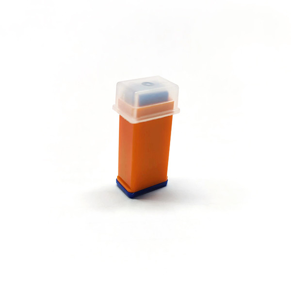 bistouris indolores oranges de bistouri de la sécurité 21G activés par pression de 2.2mm pour le diabète